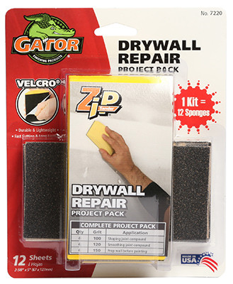 ALI INDUSTRIES 7220 HOOK & LOOP DRYWALL SANDING BLOCK KIT