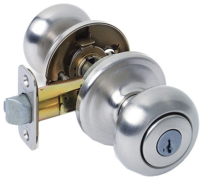 KWIKSET CORPORATION 740J 15 SMT CP K4 SIGNATURE SATIN NICKEL ENTRY LOCKSET WIT