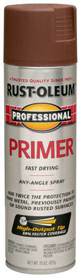 RUST-OLEUM 7569-838 FAST DRY PROFESSIONAL SPRAY PRIMER, RED,