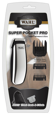 WAHL CLIPPER CORP 9961-2881 POCKET PRO HORSE TRIMMER KIT, BATTERY OP