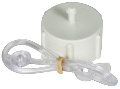 CAMCO MFG INC 22204 RV FEMALE CAP & PLUG WITH LANYARD, 3/4-I