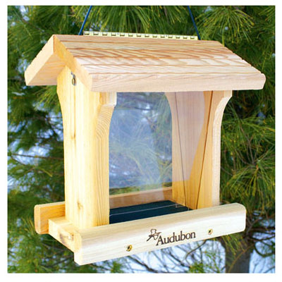WOODLINK 24007 CEDAR RANCH BIRD FEEDER, 3-LB.