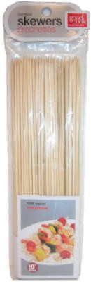 BRADSHAW INTERNATIONAL 24451 BAMBOO SKEWERS, #10, 100-PK.