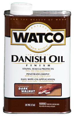 RUST-OLEUM 65831 DANISH OIL FINISH, DARK WALNUT, 1-GALLON