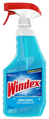 SC JOHNSON 70195 BLUE GLASS CLEANER, 23 OZ.