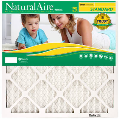 AAF/FLANDERS 84858.011624 STANDARD PLEATED FURNACE  FILTER, 16X24X
