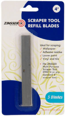 ZINSSER 98015 SCRAPER TOOL REPLACEMENT BLADES, MULTI-P