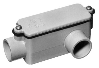 ABB INSTALLATION PRODUCTS E984E-CTN ELECTRICAL PVC TYPE "LL" ACCESS FITTING,