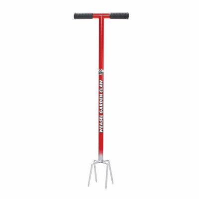 GENERAL TOOLS 91316 GARDEN CLAW CULTIVATOR, RED