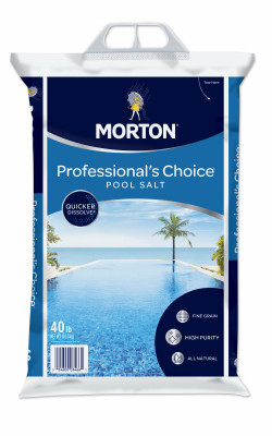 MORTON SALT F124660000G POOL SALT, 40-LBS.