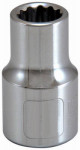 APEX TOOL GROUP 105346 1/2-INCH DRIVE 7/16-INCH 12-POINT SOCKET