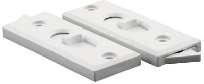 PRIME LINE PRODUCTS 171755 PAIR WHITE VINYL WINDOW TILT LATCH
