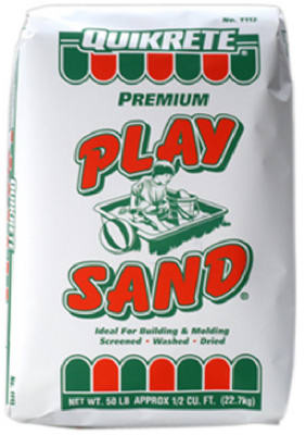 QUIKRETE 111351 PLAY SAND, 50-LBS.
