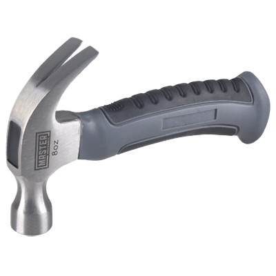 APEX TOOL GROUP 216635 STUBBY CLAW HAMMER, 8-OZ.