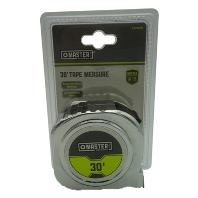 APEX TOOL GROUP 217929 CHROME TAPE MEASURE, NYLON COATING, 1-IN
