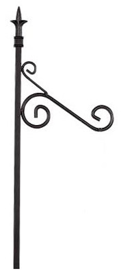 PANACEA 89133 SHEPHERDS HOOK, ROMANTIC STYLE, BLACK, 7