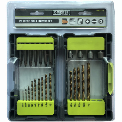 DISSTON COMPANY 647372 26-PC. TITANIUM DRILL & DRIVE SET
