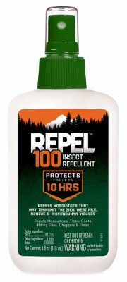 SPECTRUM GROUP HG-94108 REPEL 100 4 OZ. INSECT REPELLENT PUMP SP