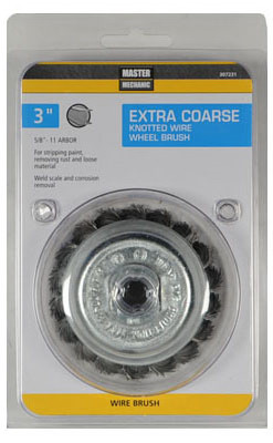 DISSTON COMPANY 307231 3-INCH KNOTTED WIRE CUP BRUSH