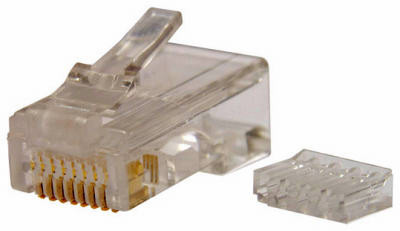 ECM INDUSTRIES LLC GMC-88C6 MODULAR CONNECTORS, 8-PACK