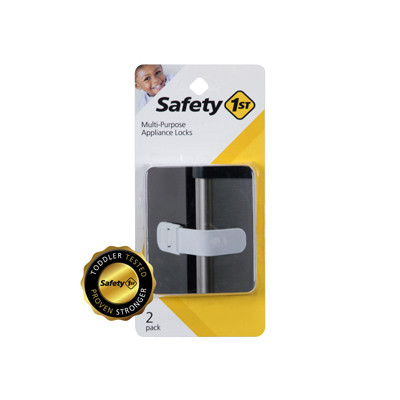 SAFETY 1ST HS155 APPLIANCE LOCK, WHITE, 2-PK.