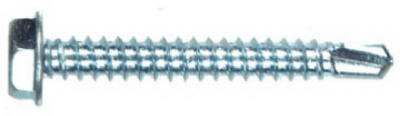 HILLMAN GROUP 560380 SELF-DRILLING SCREWS, HEX, 1/4-14 X 1-1/