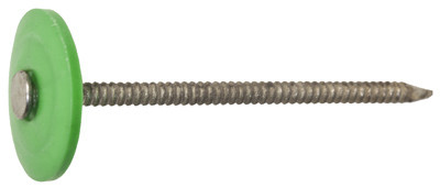 HILLMAN GROUP 461440 FASN-RITE GALVANIZED PLASTIC-CAP ROOFING