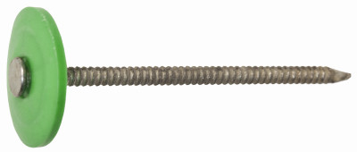 HILLMAN GROUP 461441 FASN-RITE GALVANIZED PLASTIC-CAP ROOFING