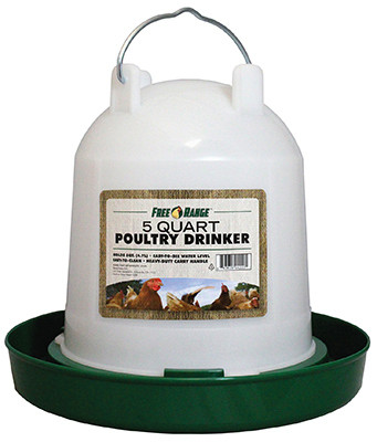 MANNA PRO 1000261 POULTRY DRINKER, 5-QT.