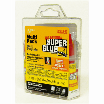 SUPER GLUE 11710097 INSTANT SUPER GLUE, 2-GM., 12-PK.