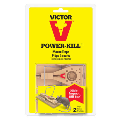 WOODSTREAM M392 POWER KILL MOUSE TRAP, 2-PK.