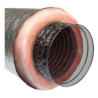 IMPERIAL MANUFACTURING MEA-0825-6 MEA AIR DUCT, POLYESTER CORE, METALIZED 