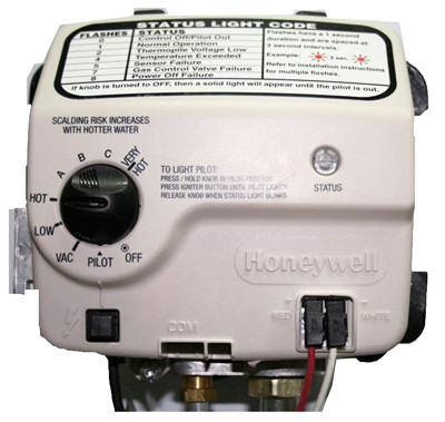RELIANCE WATER HEATER CO 100112336 HONEYWELL ELECTRONIC GAS CONTROL VALVE F