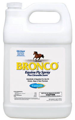 CENTRAL GARDEN BRANDS 100502327 BRONCO EQUINE FLY SPRAY, 1-GAL. REFILL