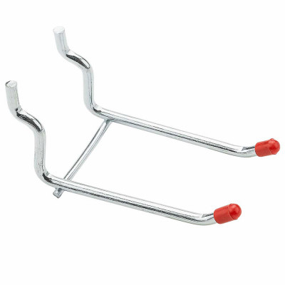 NATIONAL MANUFACTURING SALES CO. N180-036 PEGBOARD DOUBLE HOOK, ZINC-PLATED, 3-IN.