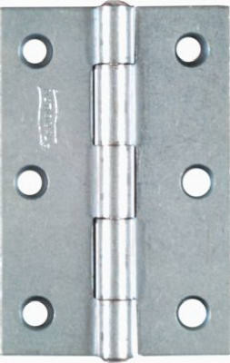 NATIONAL MANUFACTURING SALES CO. N146-373 ZINC HINGES, NARROW, LIGHT-DUTY, 2-PK., 