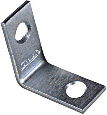 NATIONAL MANUFACTURING SALES CO. N113-050 4-PK., 1 X .5-IN. ZINC CORNER IRON