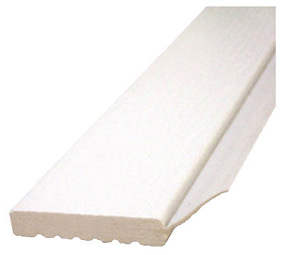 INTEPLAST GROUP 236009706 GARAGE DOOR WEATHERSTRIPPING, WHITE PVC,