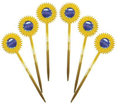 BIRD-B-GONE MMSFL-6 SCARE BIRD REPELLENT GARDEN STAKES, 6-PK