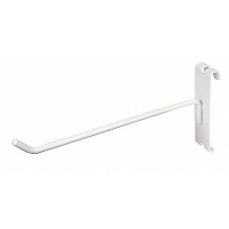 ECONO WTE/H8 8" GRID HOOK - SEMI-GLOSS WHITE