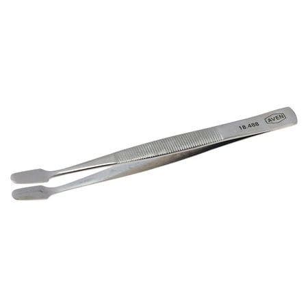 AVEN TOOLS 18488 TWEEZERS GP OFFSET SPADE TIP 4-1/2