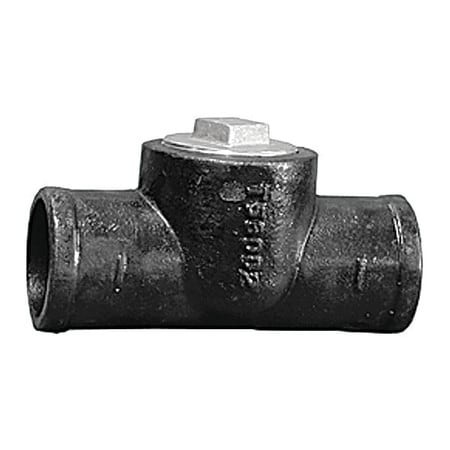 JONES STEPHENS T56014 TEST TEE W/SOUTHERN CODE PLUG,4" NO HUB