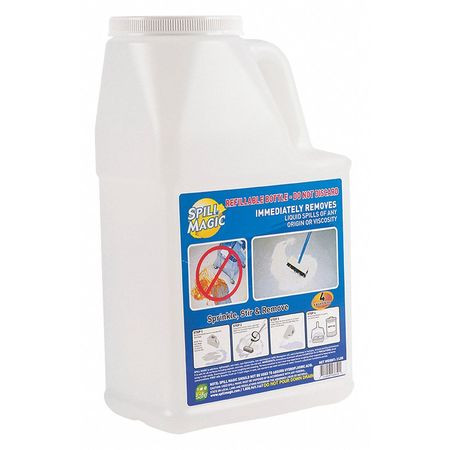 SPILL MAGIC 202DB EMPTY CONTAINER CLEAR 5-1/8 L