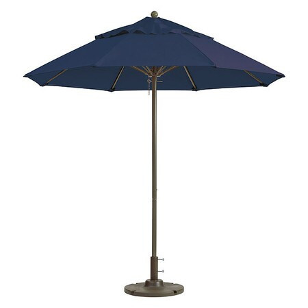 GROSFILLEX 98826031 WINDMASTER UMBRELLA,NAVY,9 FT