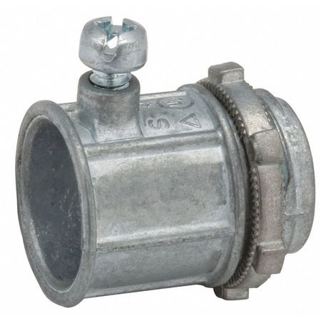 RACO 2640 CONNECTOR,ZINC,OVERALL L 3 3/32IN
