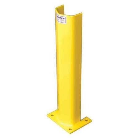 BLUFF 1/4PO24 1/4" THICK 24" H STEEL POST PROTECTOR YE