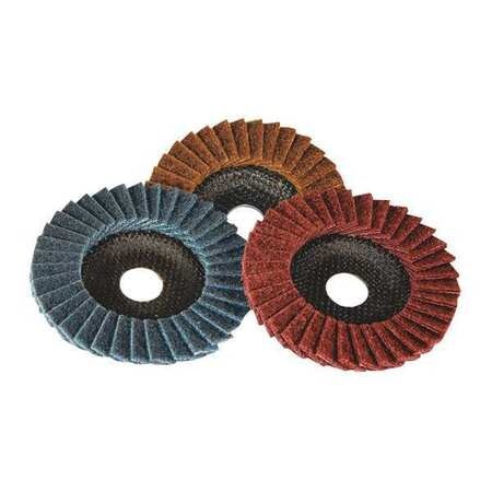 SUPERIOR ABRASIVES 46582 FLAP DISCS; ABRASIVE TYPE: NON-WOVEN ; F