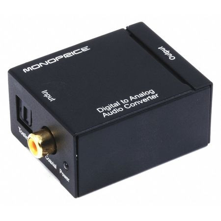 MONOPRICE 6884 DIGITAL TO ANALOG AUDIO CONVERTER