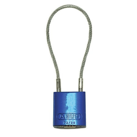 ABUS 13009 LOCKOUT PADLOCK KEY DIFFERENT BLUE BODY