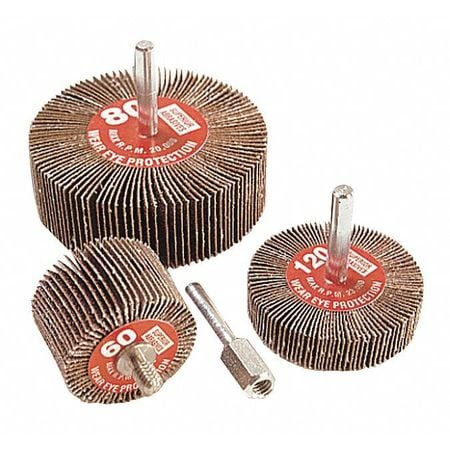 SUPERIOR ABRASIVES 10138 MOUNTED FLAP WHEELS; ABRASIVE TYPE: COAT